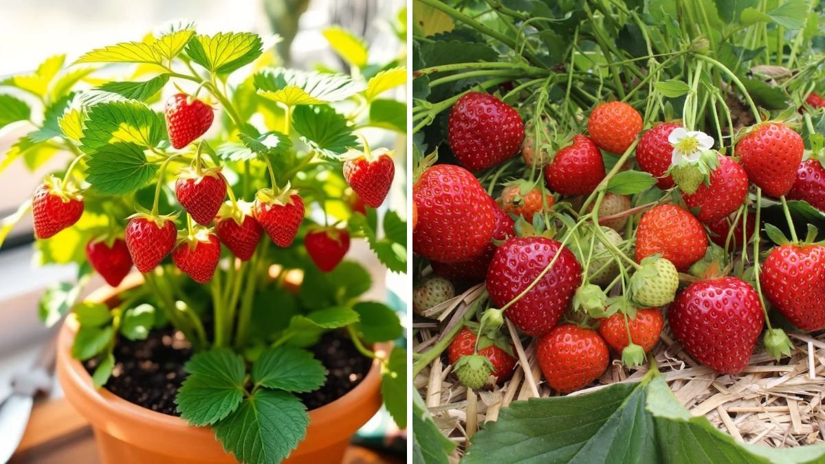 Grow More Strawberries at Home from Store-Bought Fruit – Easy and Rewarding!