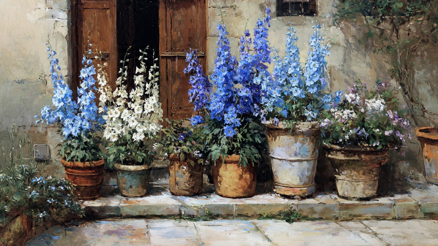 How to Easily Hack Your Way to Thriving Delphinium in Pots