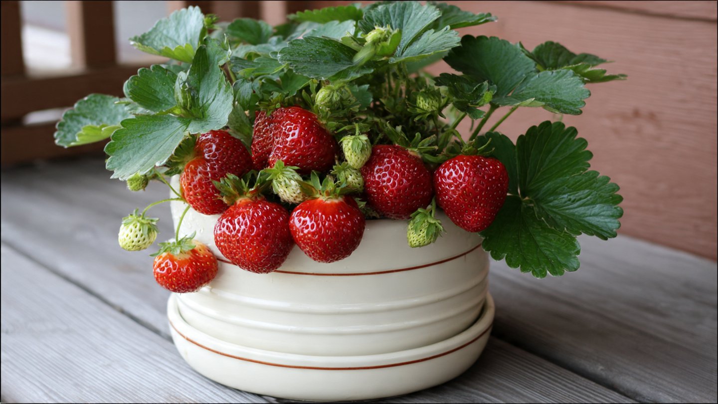 Easy Hack To Grow Strawberries In Containers For Amazing Fresh Berries Anytime