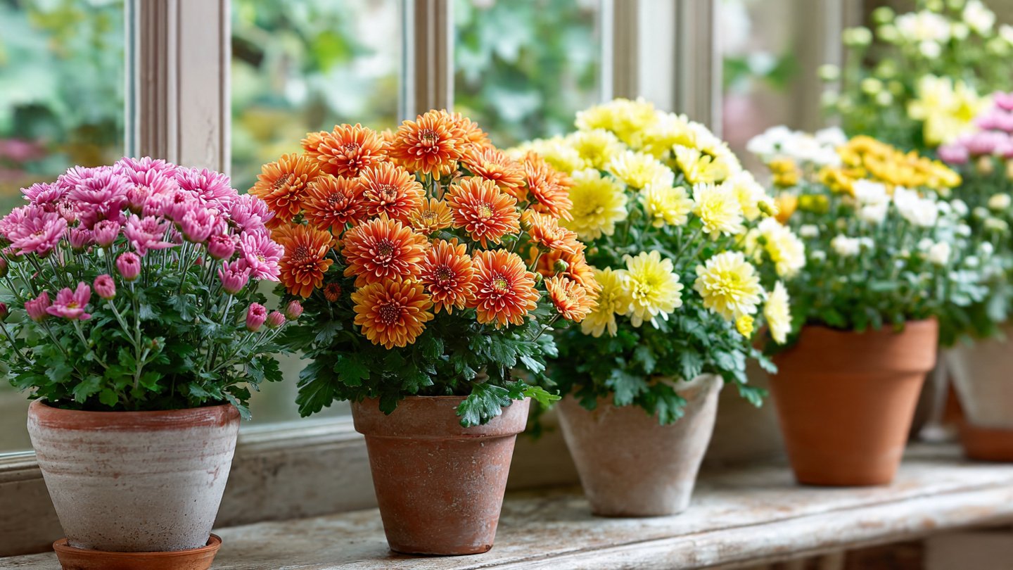How to Grow Mum Flowers in Pots Indoors for a Vibrant Home Garden
