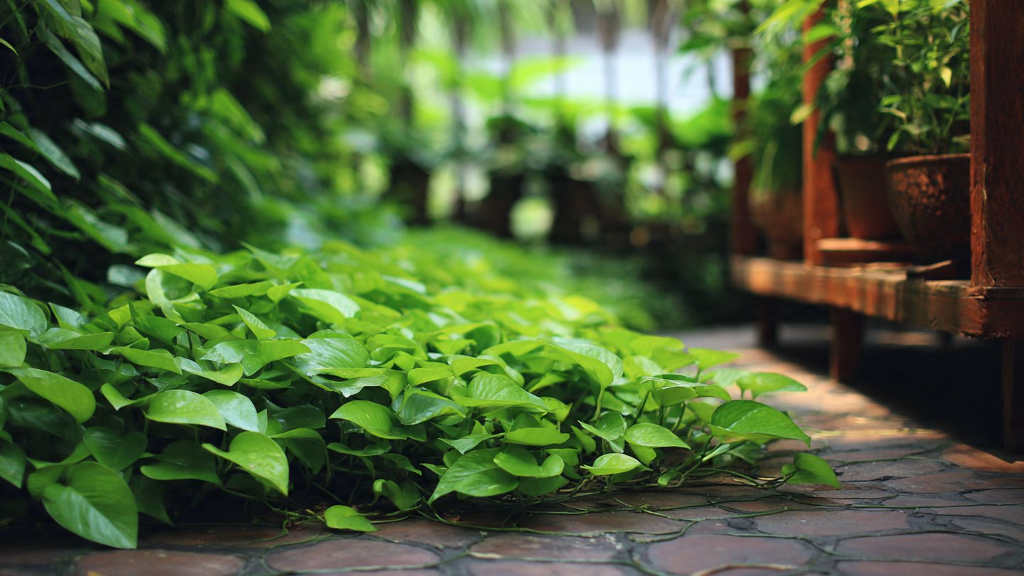 Benefits of Using Pothos as a Sustainable Ground Cover for Your Garden Space
