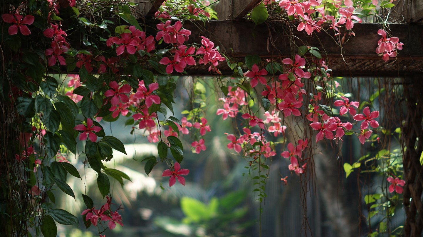 Simple Guide to Growing Rangoon Creeper on Trellis for Beautiful Climbing Vines