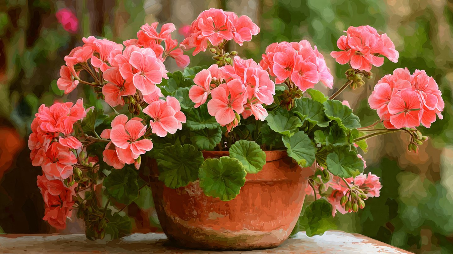 Simple Effective Techniques for Growing Geraniums with Strong Healthy Growth