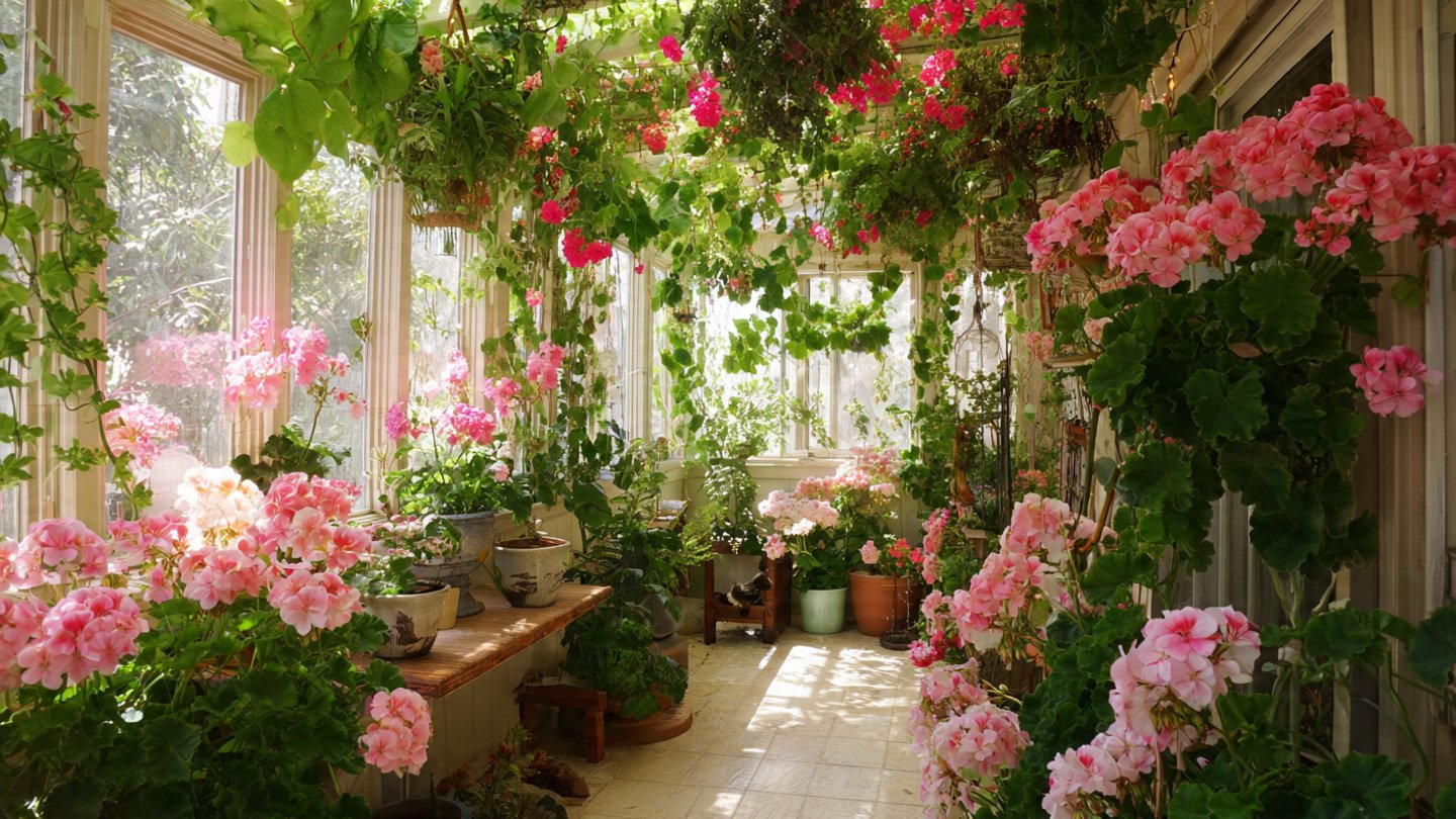 The Ultimate Guide to Successfully Growing Ivy Geraniums Indoors and Creating a Lush Hanging Garden Atmosphere