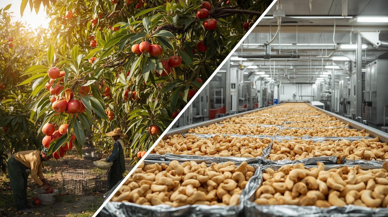 Which Country Is the Largest Cashew Producer in the World According to Global Agricultural Data