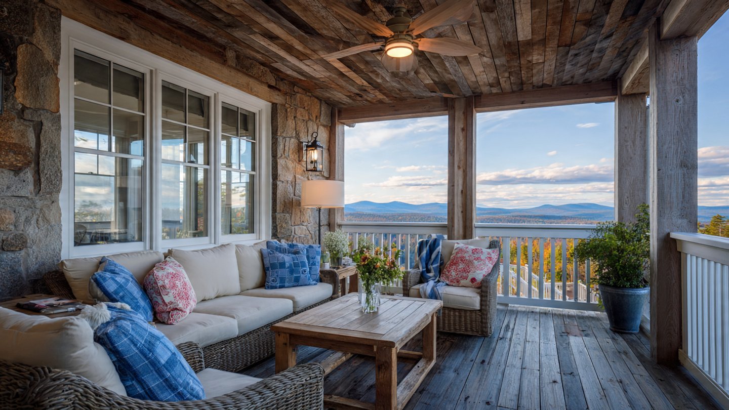 How Can a Ceiling Fan Transform Your Porch Experience Even in the North?