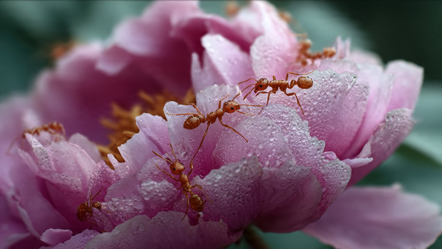 What Secrets Do Ants Reveal About Your Peony Leaves?