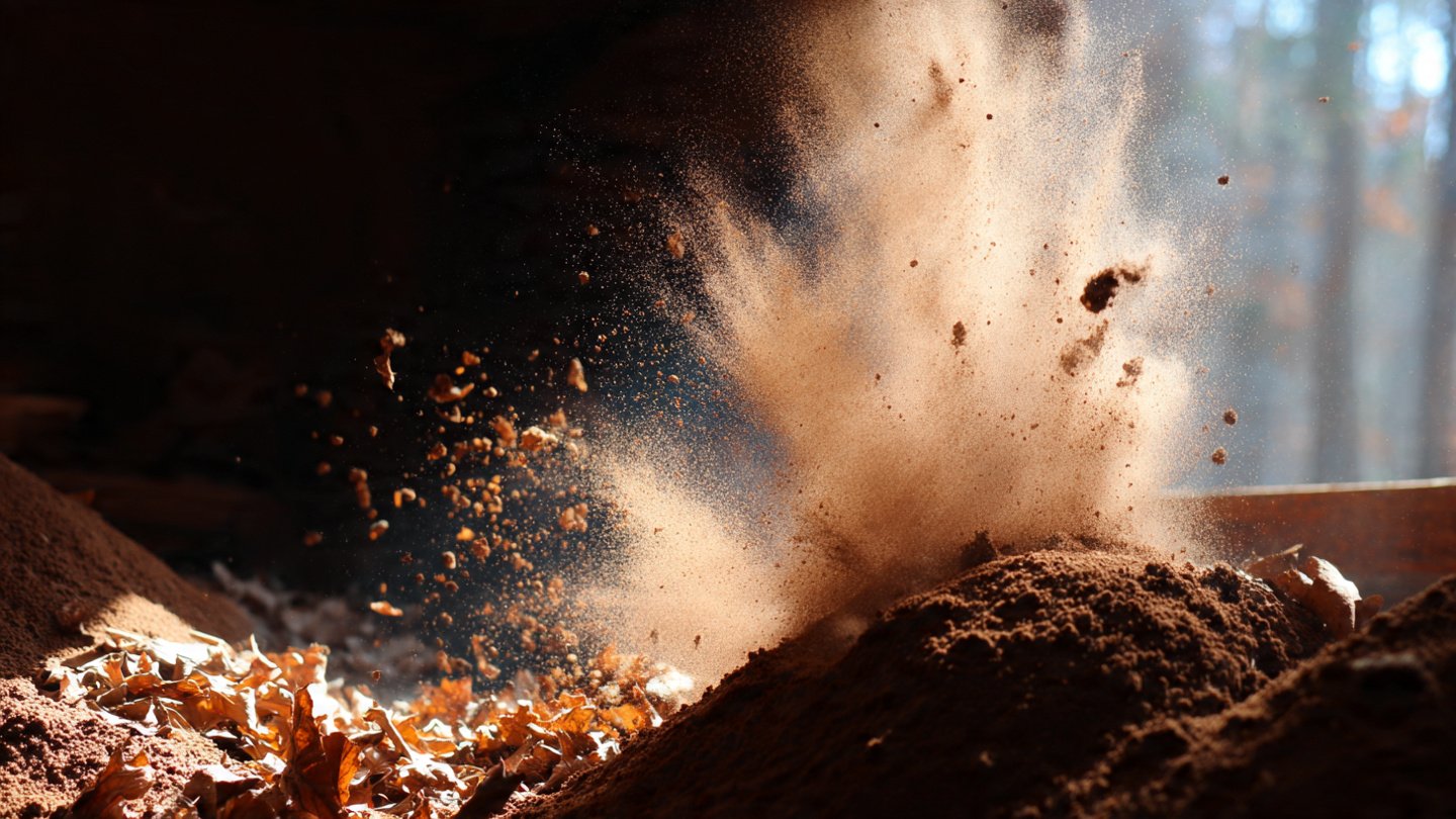 What to Expect When Compost Turns Into Powder Dry Material