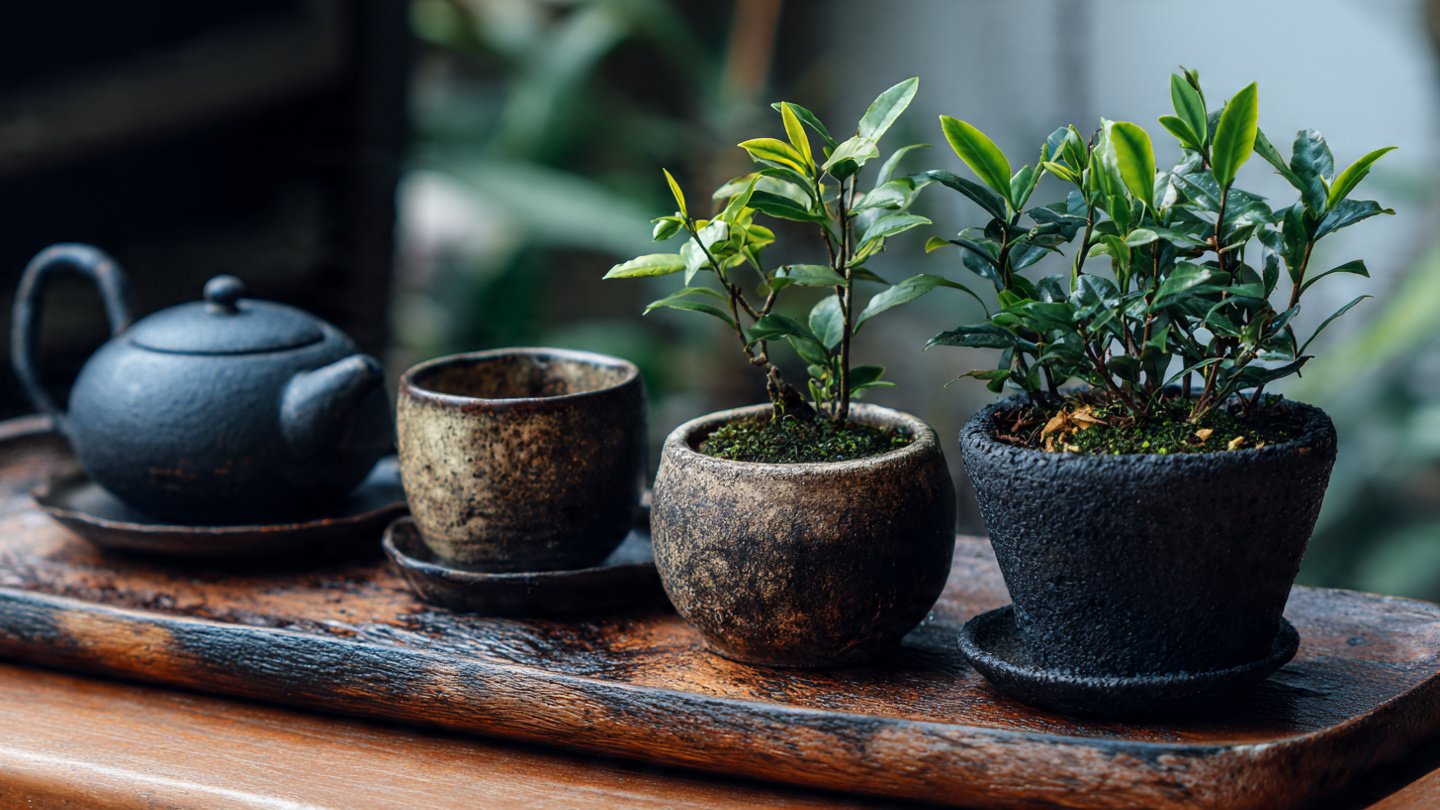 How Can You Cultivate Your Own Tea with Just Three Potted Plants?