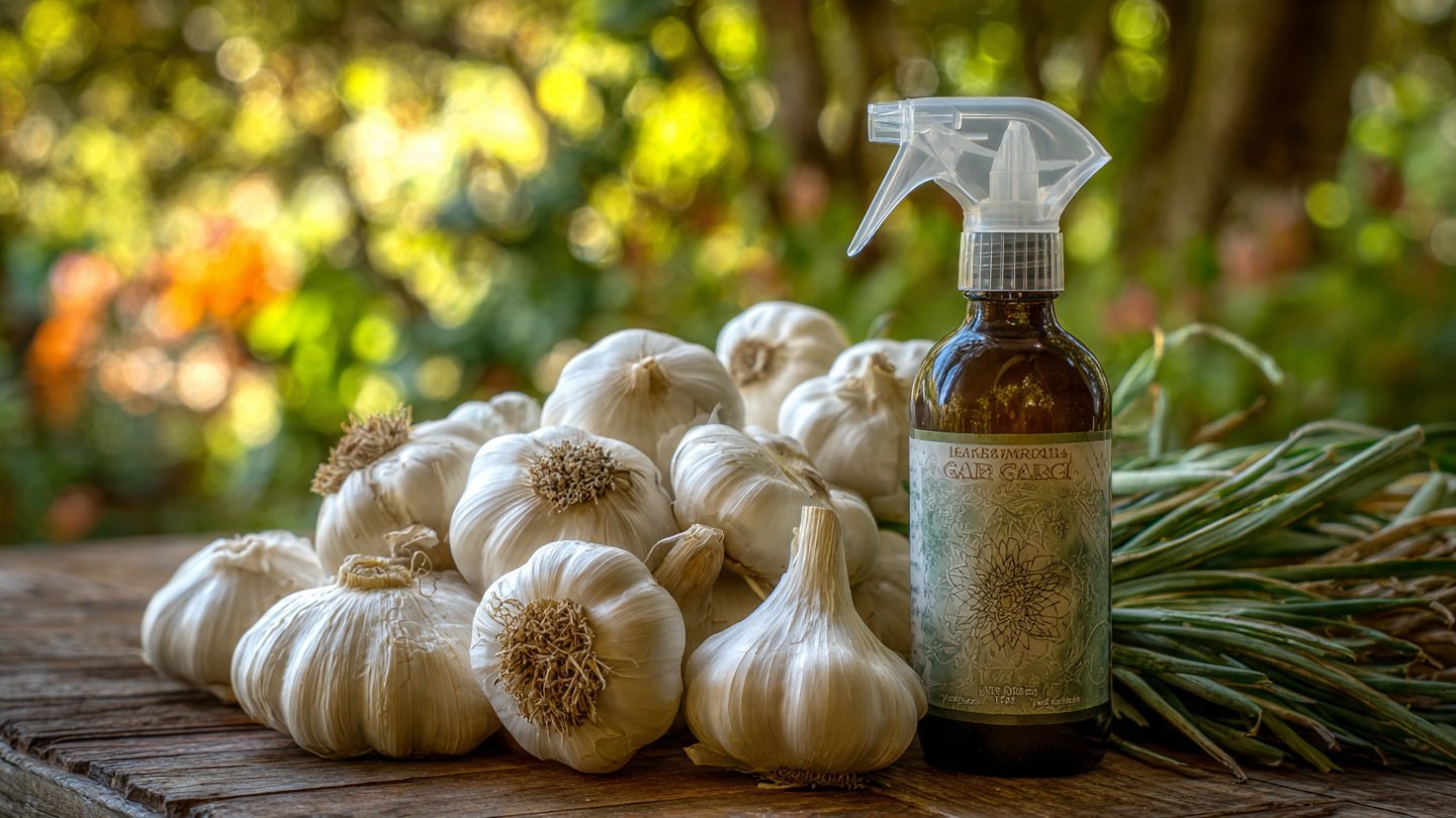 How Can Homemade Garlic Spray Be the Ultimate Solution for Keeping Pests Away?